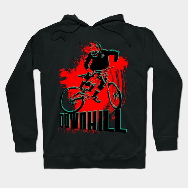 downhill - 02 Hoodie by hottehue